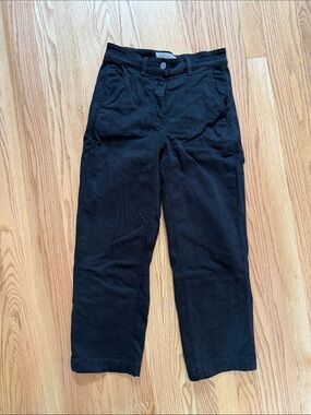 Everlane Black Classic High-Rise Trousers